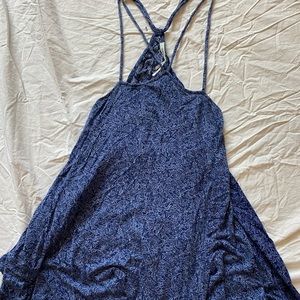 Blue Paisley Halter Top